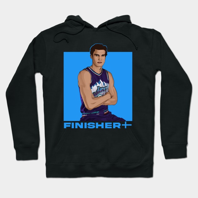 The Finisher (Lauri Markkanen) Hoodie by origin illustrations